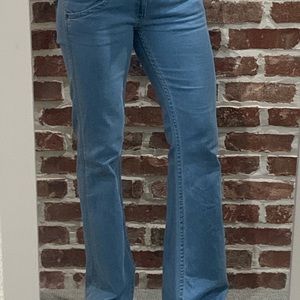 Hudson Jeans mid rise baby bootcut jeans
